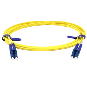 Патчкорд оптичний CMS LC/UPC-LC/UPC SM 2м Duplex Slim