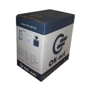 (UTP мідь патчкордовий) КГПВ-ВП (100) 4*2*0,48 (U/UTP-cat.5E-SL patch AWG26, бухта 305 Кабель OK-NET