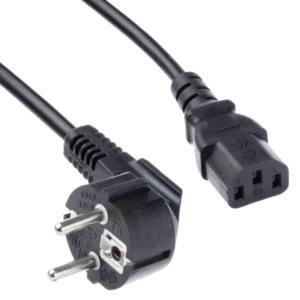 Шнур живлення 1.8 м, 0.75 мм2, Kingda С13-CEE 7/7
