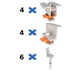 Комплект кріплень до металочерепиці MetalTile III