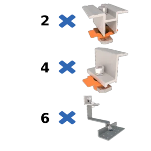 Комплект кріплень до керамічної черепиці CeramicTile II